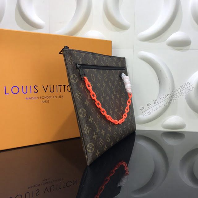 LV包包 M44484 PochetteA4手袋 lv老花手拿包  ydh3570